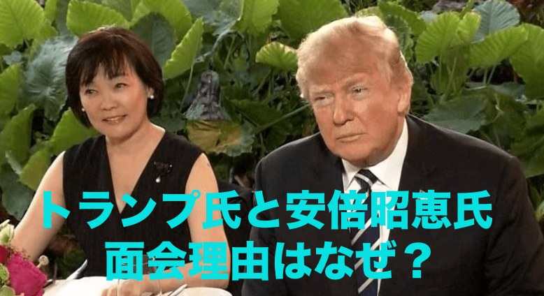 トランプ 安倍昭恵